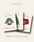 Christmas Milestone Cards