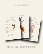 Pregnancy Milestone Cards