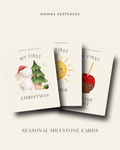 Seasonal Milestone Cards
