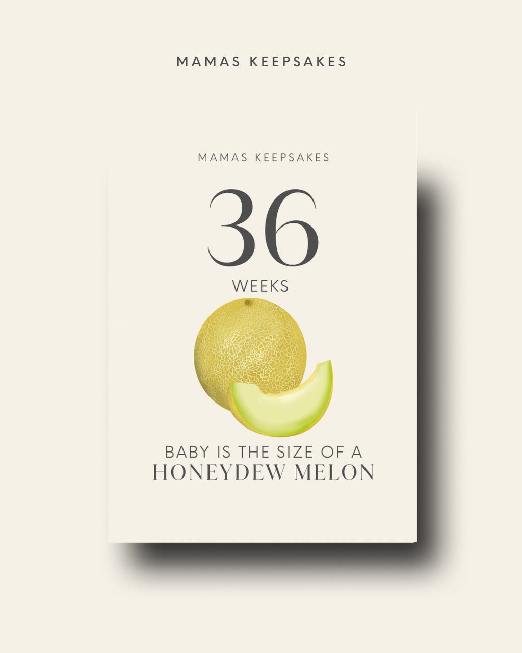 Pregnancy Milestone Cards