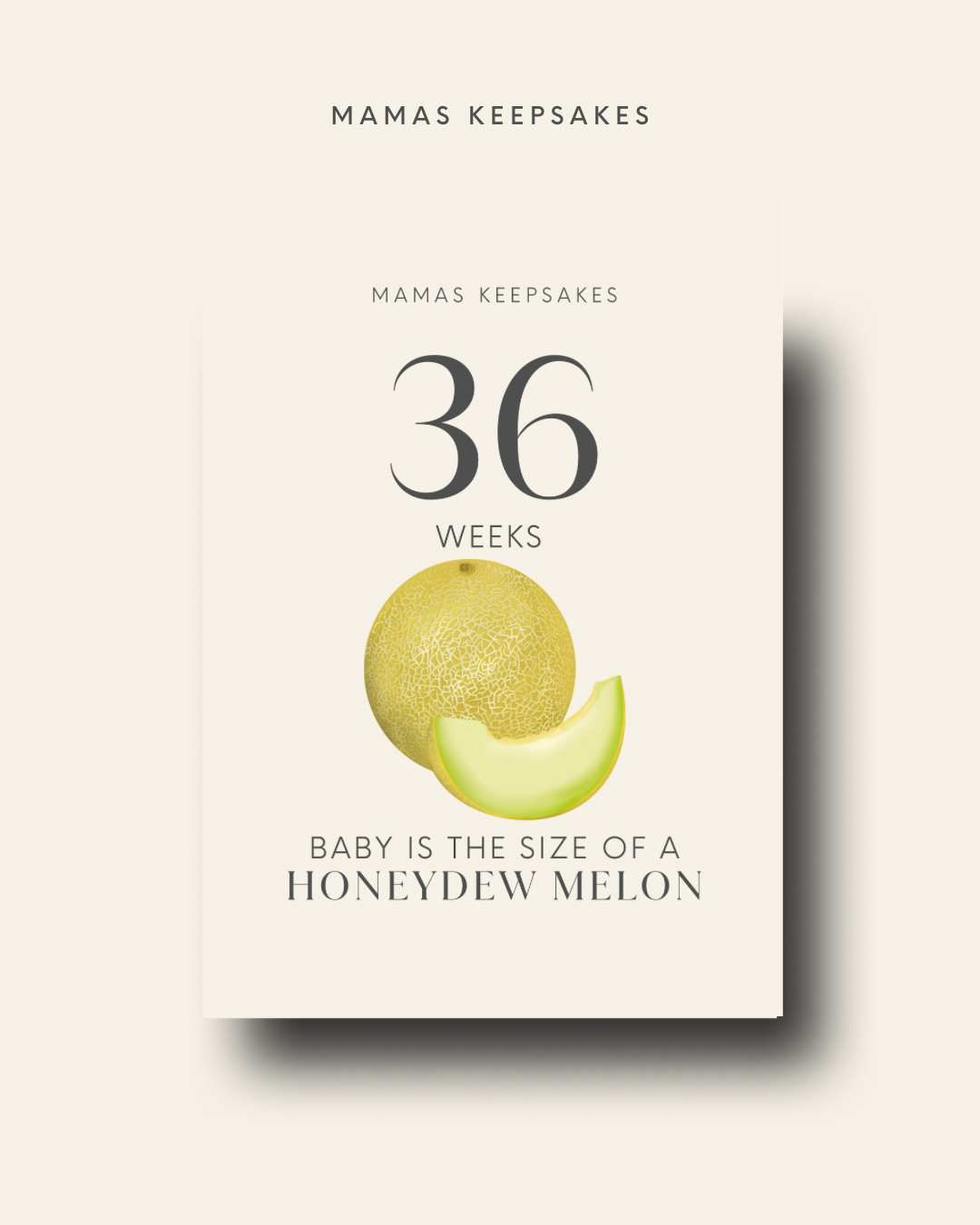 Pregnancy Milestone Cards