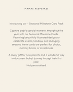 Seasonal Milestone Cards