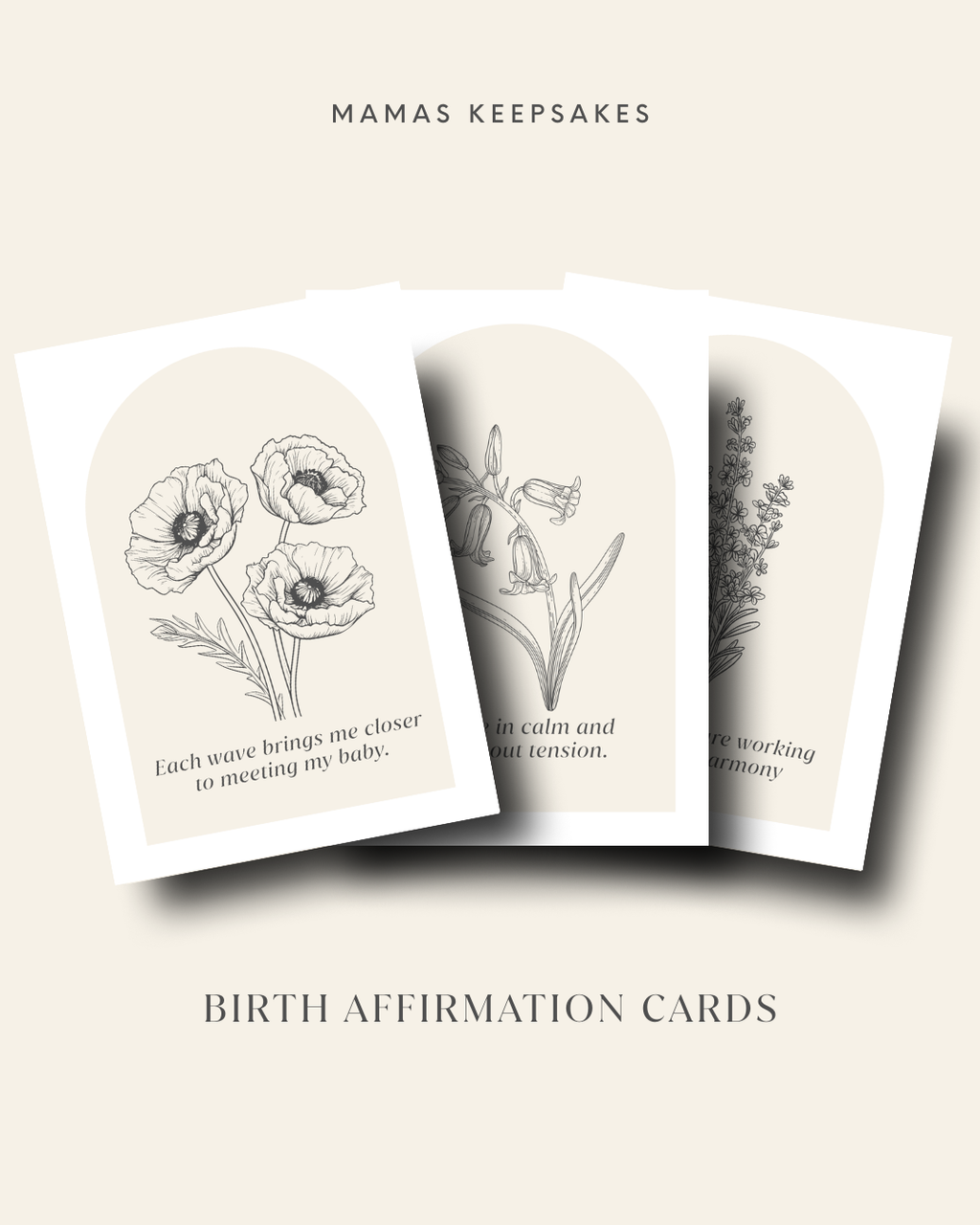 Birth Affirmation Card Pack