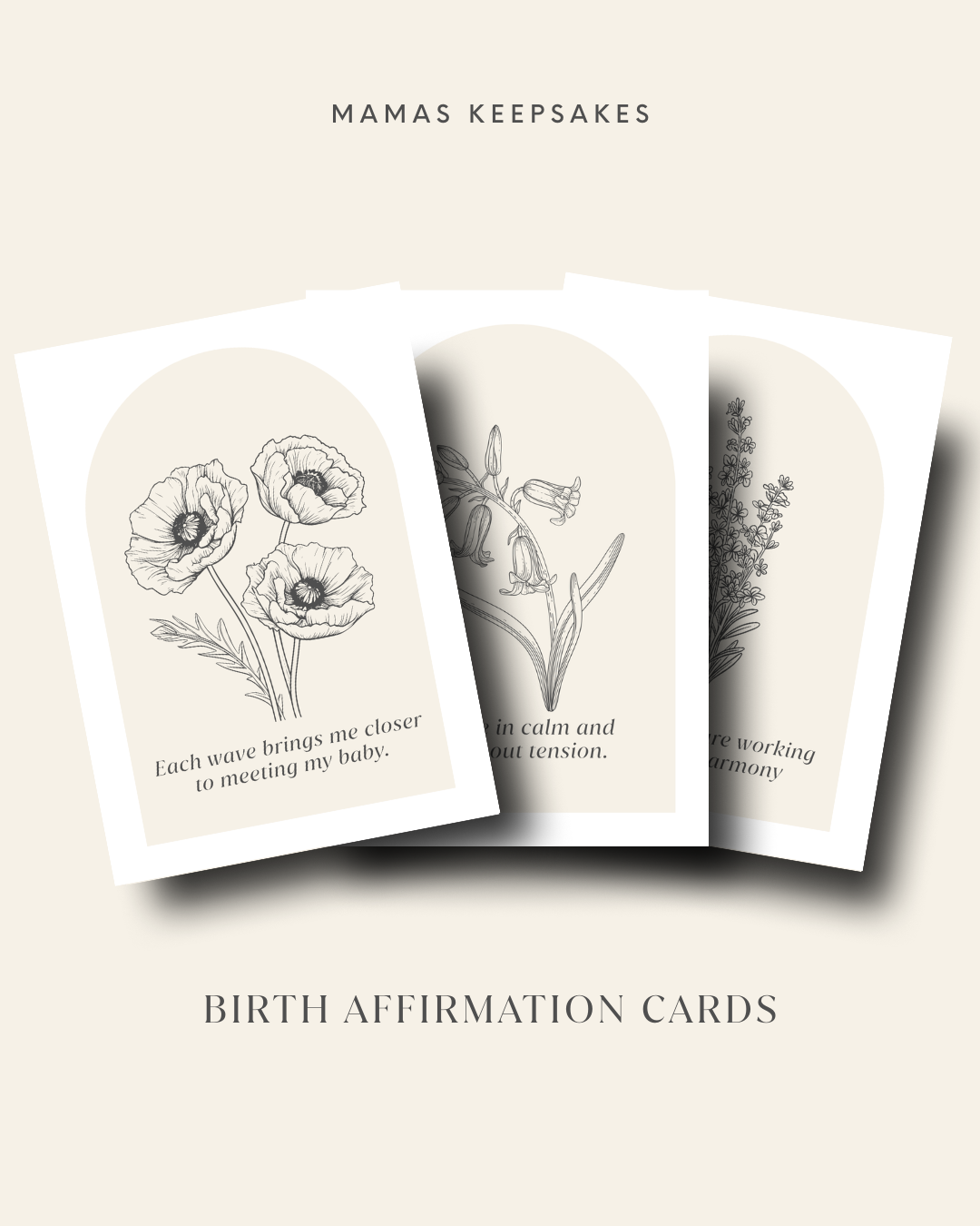 Birth Affirmation Card Pack